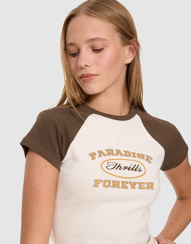 Thrills - Last Stop Raglan Club Tee