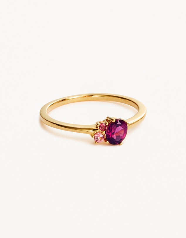 By Charlotte - Gold Kindred July Ring