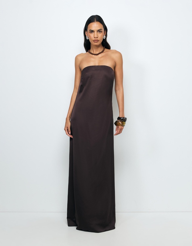AERE - Kerra Strapless Maxi Dress