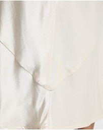 Lover - Margot Satin Midi Skirt