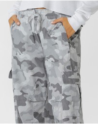 Lorna Jane - Authentic Washed Camo Cargo Pants