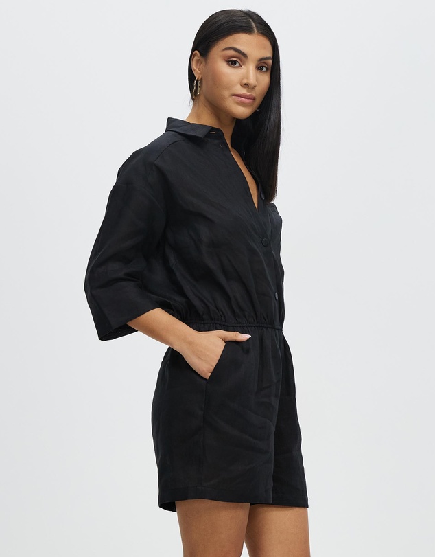 Grace Willow - Iris Linen Playsuit