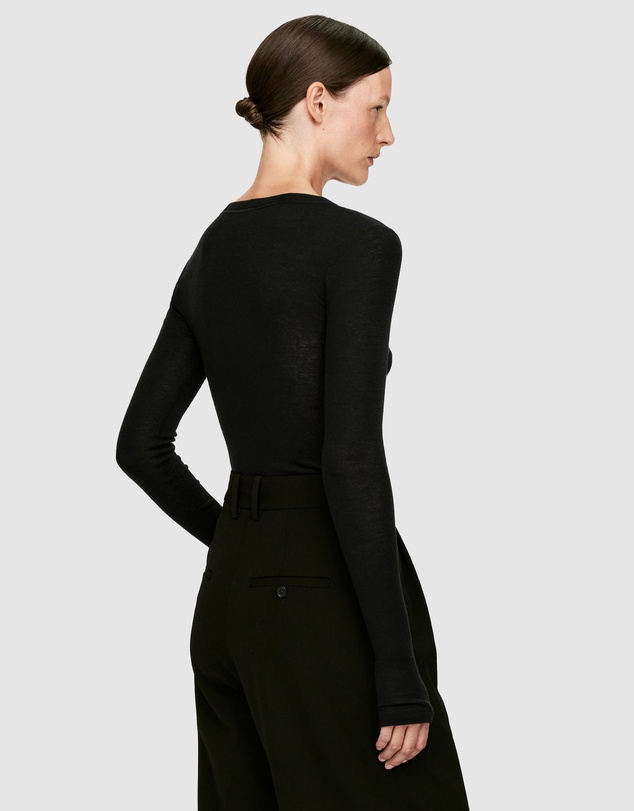 ARKET - Half-Zip Wool Top