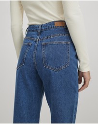 AERE - Mid Rise Drawcord Jeans