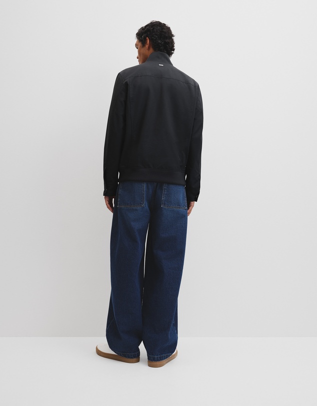 Country Road - Cotton Nylon Funnel Neck Jacket