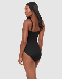 Miraclesuit Swimwear  - Rock Solid Polaris Wired Square Neck One-Piece Shaping Swimsuit