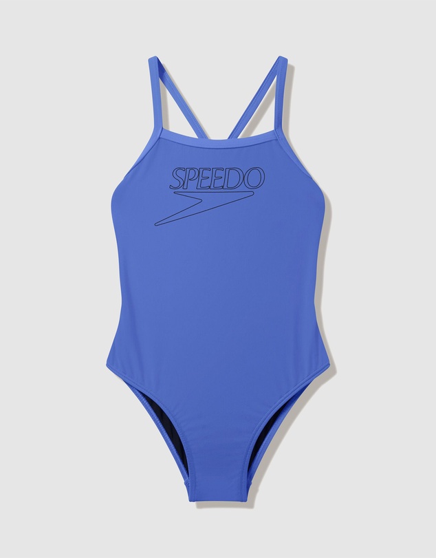 Speedo - Logo Thinstrap One Piece - Kids-Teens