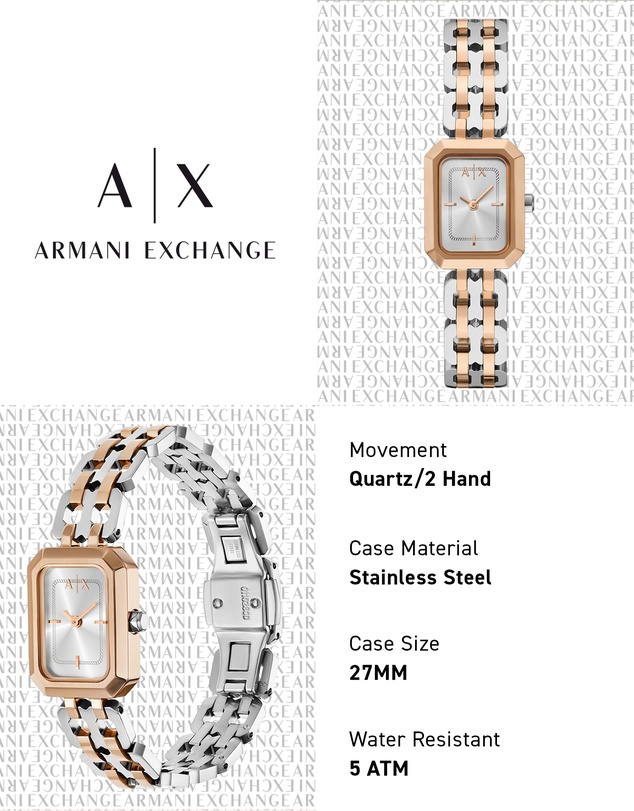 Armani Exchange - Two Tone Analogue Watch