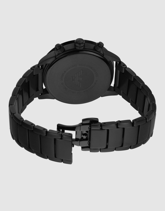 Emporio Armani - Black Chronograph Watch AR11242