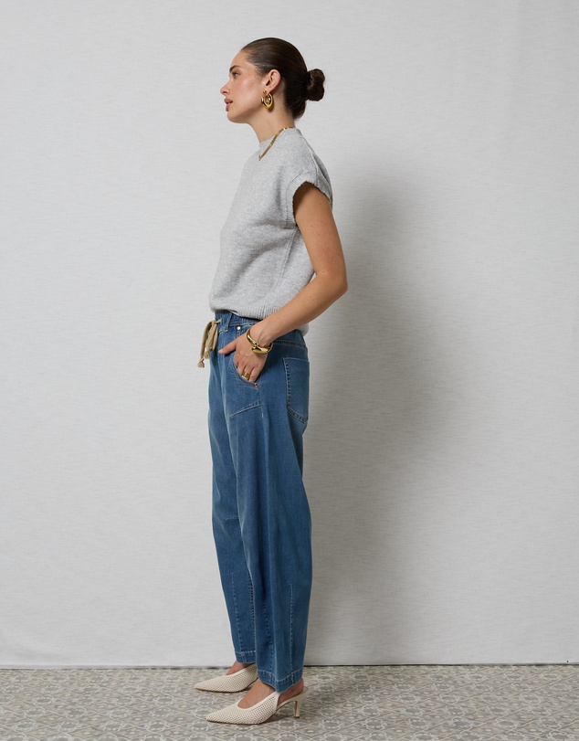 DRICOPER DENIM - Active Barrel Jeans
