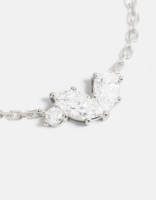By Charlotte - Crystal Wings Neckace