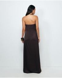 AERE - Kerra Strapless Maxi Dress