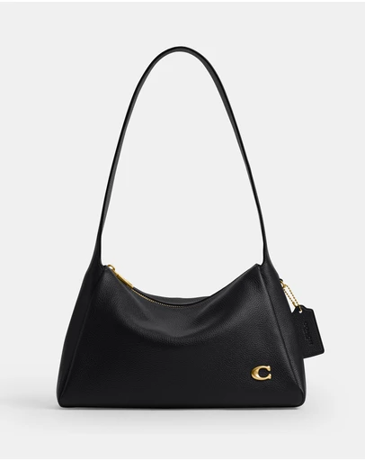 Coach - Polished Pebble Leather Lola Shoulder Bag