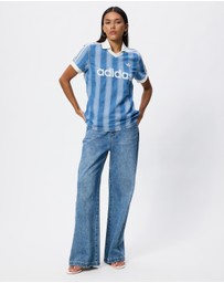 adidas Originals - Denim Football Jersey Shirt