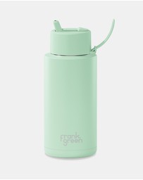 Frank Green - 34Oz Reusable Bottle With Flip Straw Lid