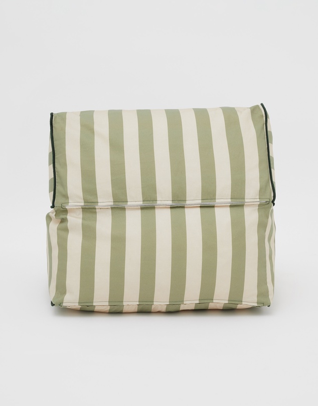 Phile - Striped Toddler Lounger – Green