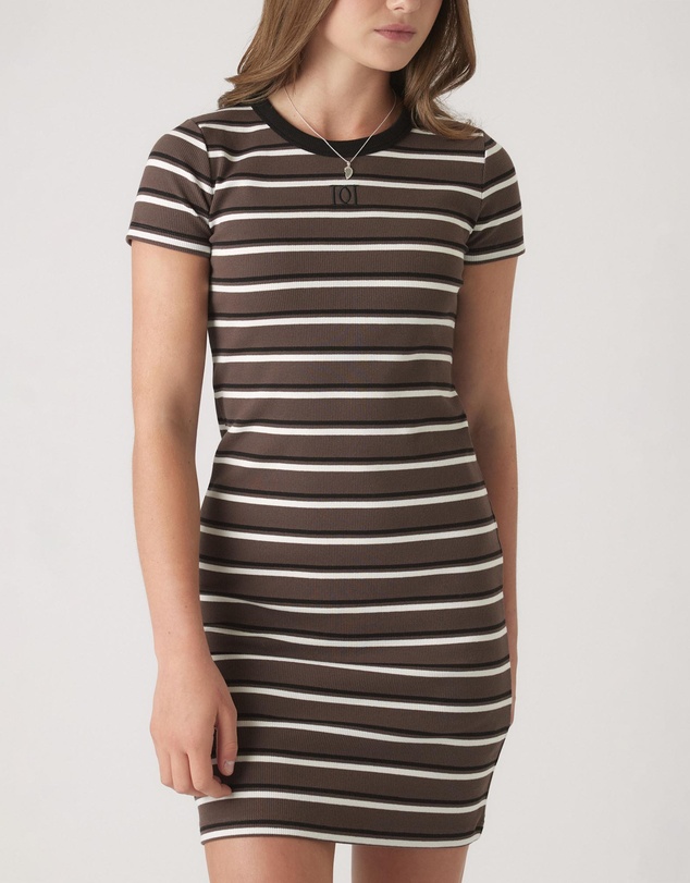Decjuba Kids - Harper Rib T-Shirt Dress - Teens