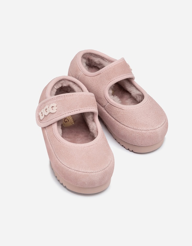Ozwear Connection Uggs - Ugg Logo Kids Mary Jane