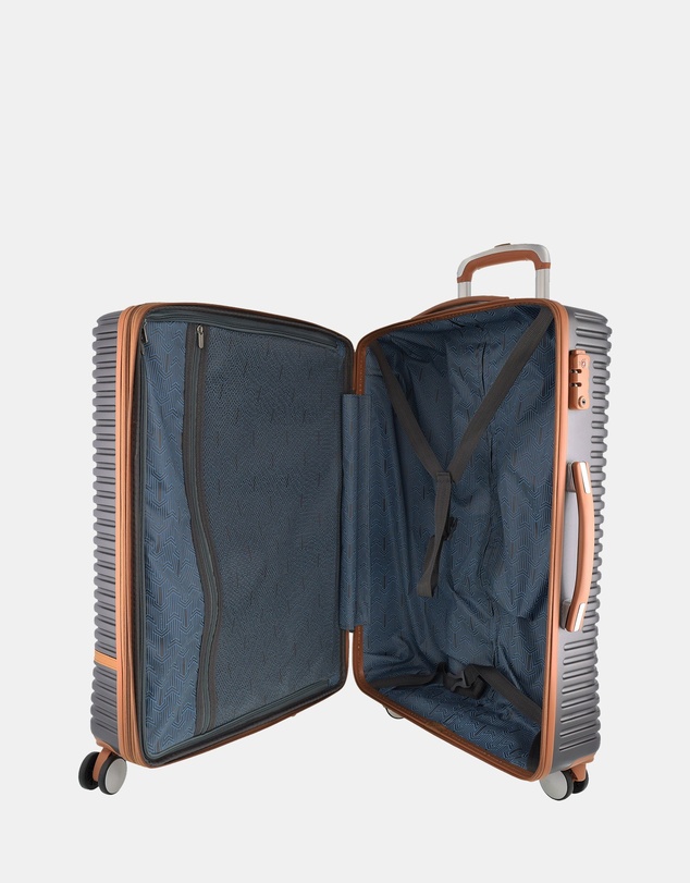 Pierre Cardin - Pierre Cardin 80cm Large Hard Shell Suitcase