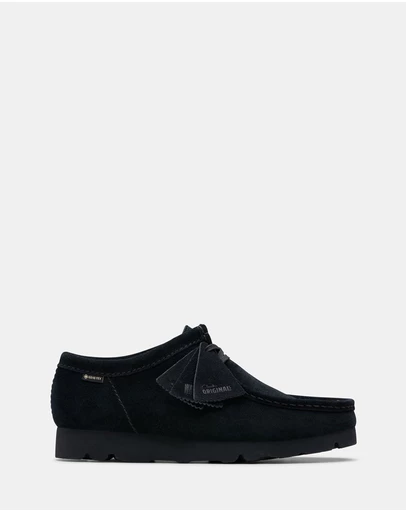 Clarks Originals - Wallabee GTX (M) Black Suede
