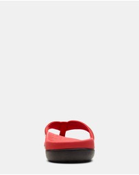 Vionic - Islander Toe Post Sandal - Red