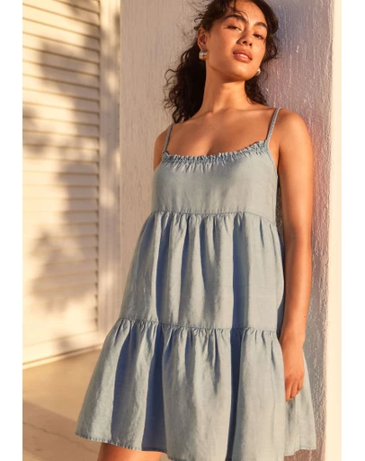 NEXT - Tiered Mini Summer Dress
