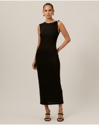 Tussah - Margot Ruched Midi Dress