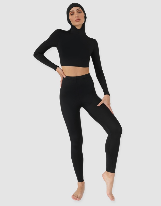 Mod Squad - Luxe Hooded Crop Basic Base Layer
