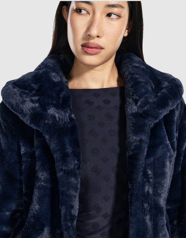 GUESS - Sophy Faux Fur Jacket