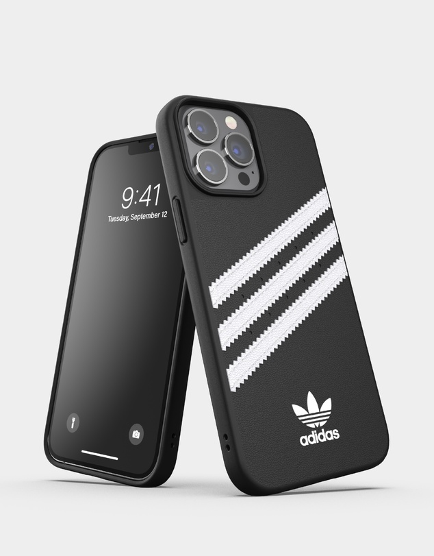 adidas Originals - 3 Stripe Samba iPhone 12/12 Pro Protective Phone Case PU Leather