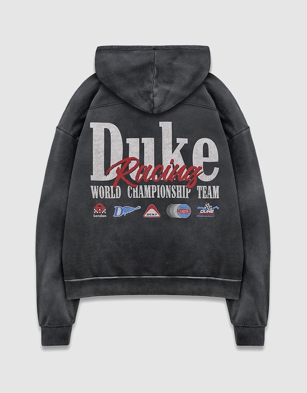 Duke + Dexter - DR1 World Championship Washed Black Hoodie