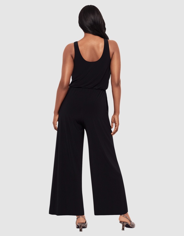 Miraclesuit Shapewear - Jesi Hidden Shapewear Wide Leg Jumpsuit