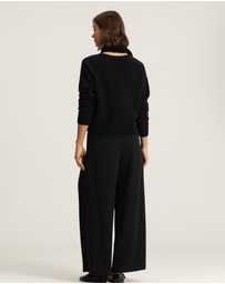 IDA+S - Seren Wool Scarf Jumper