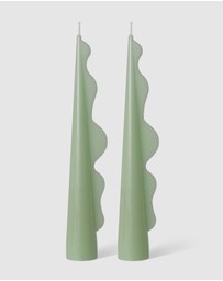 Black Blaze - Seaweed Pillar Candle