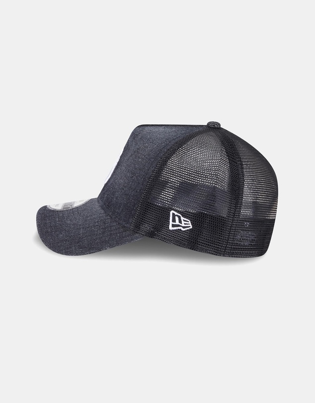 New Era - Washed Denim 9FORTY A-Frame Trucker New York Yankees Cap