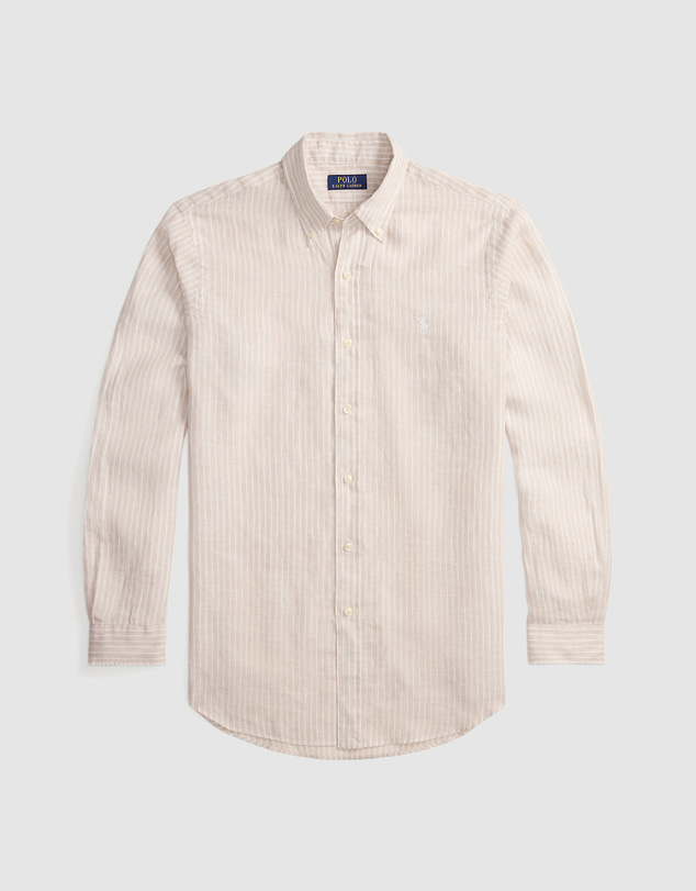 Polo Ralph Lauren - Custom Fit Striped Linen Shirt