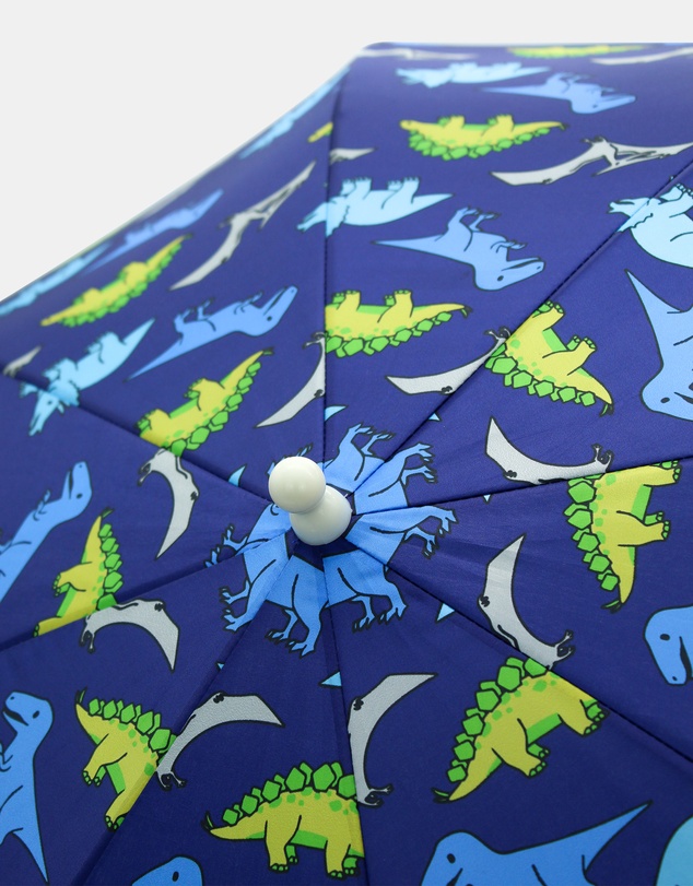 Morgan & Taylor - Dinosaur Kids Umbrella in Navy Blue
