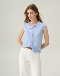 IDA+S - Etta Wool Silk Top