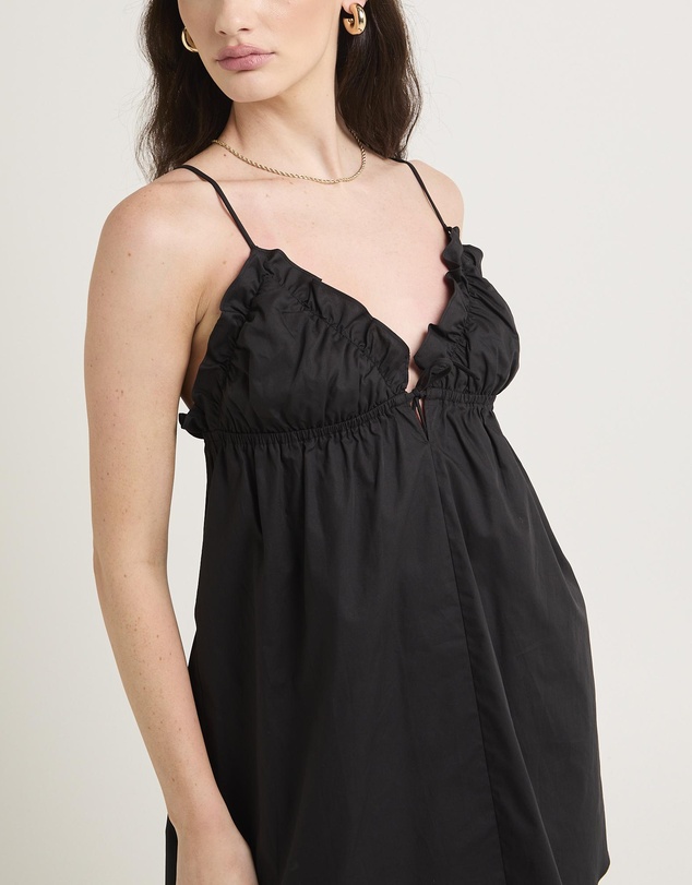 Subtitled - Gia Poplin Frill Mini Dress