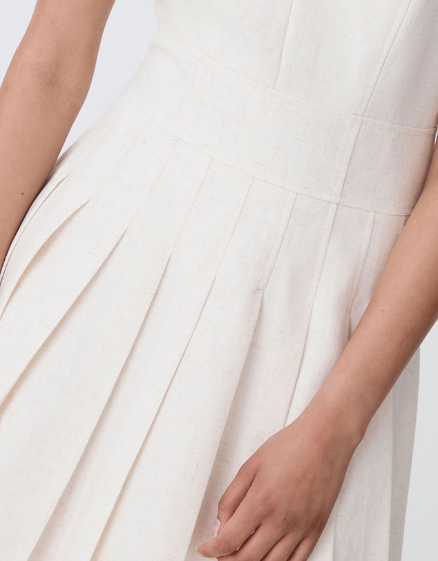 Forcast - Mikala Pleated Mini Dress