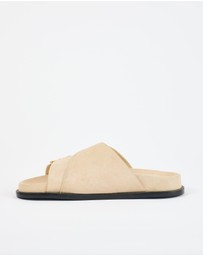 Sol Sana - Sato Footbed Taupe Suede