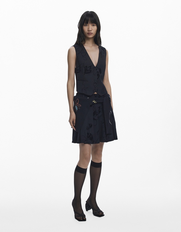Desigual - Tailor Flocked Vest