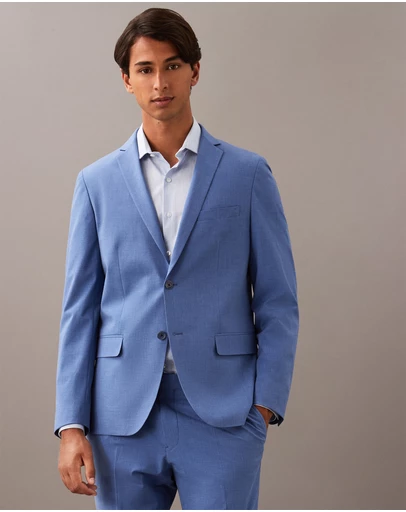 Calvin Klein - Plain Marle Suit Jacket