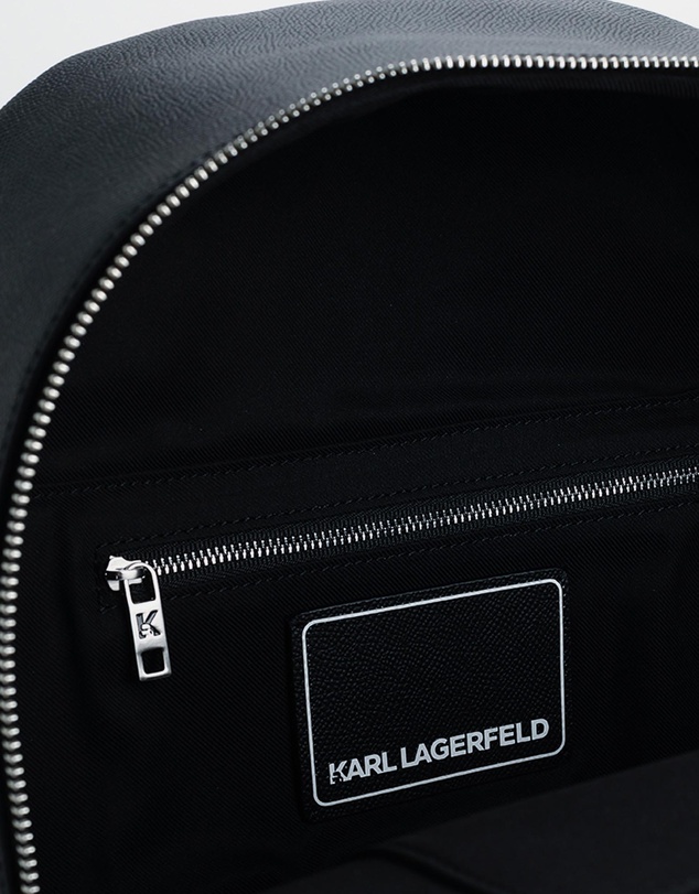 Karl Lagerfeld - K/Monogram Leather Backpack