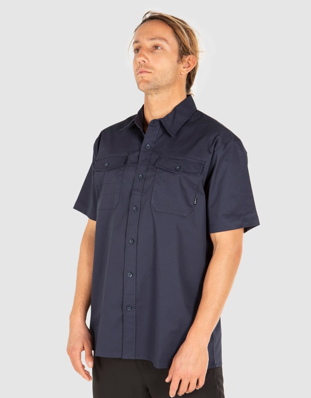 UNIT Workwear - UNIT Mens Short Sleeve Task Work Drill Shirt