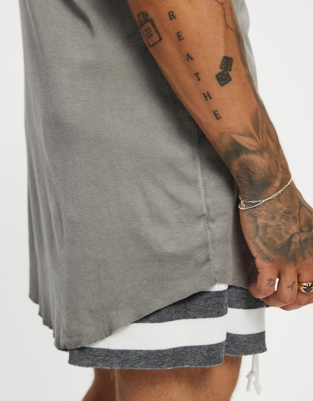 Surrounded By Ghosts - The Homilite Rib Knit Muscle T-Shirt