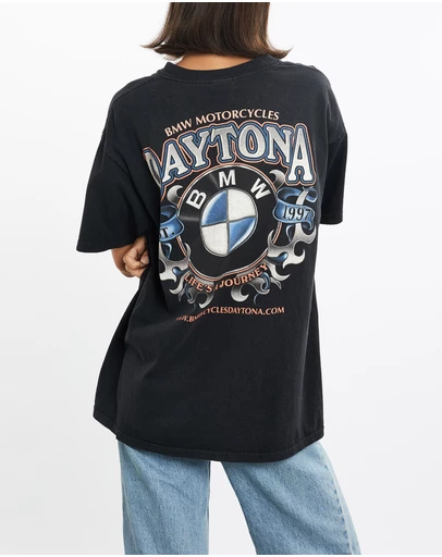 Vintage by The Real Deal - Pre Loved - Vintage Daytona BMW Motorcycles Tee