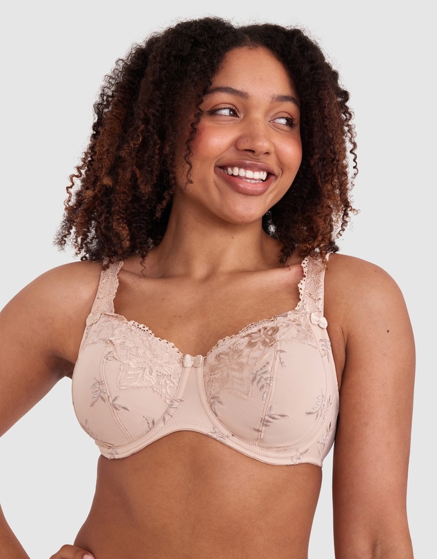Bras N Things - Sapphire Full Coverage Underwire - Nude/Ivory