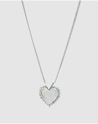 Karen Walker - Flaming Mother of Pearl Necklace 45cm