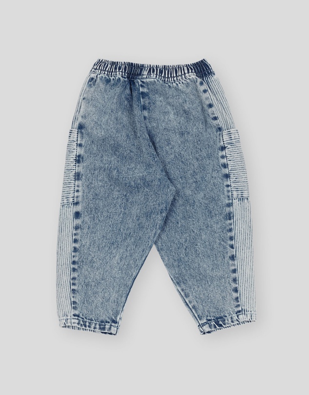 Goldie + Ace - Kit Pinstripe Denim Pocket Pants - ICONIC EXCLUSIVE - Babies-Kids